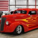 1937 Chevrolet Custom Coupe  1843 Miles Red Coupe 502 V8 Automatic