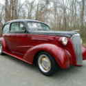 1937 Chevrolet Tudor Humpback Sedan Hot Rod 350 V8 AC Automatic