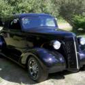 1937 Chevy Coupe, frame off fully restored Awesome, BlackCherry bad to the bones
