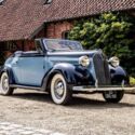1937 Chrysler 160 Coupe Blue RWD Manual convertible Coupe