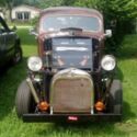 1937 Chrysler Royal Coupe Brown RWD Manual