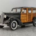 1937 Dodge Westchester Suburban Woodie Wagon 5372 Miles Black/ Natural Finish Wo