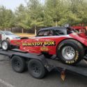 1937 Fiat Topolino Drag Car Hot Rod Rat Rod Look Red