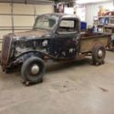 1937 Ford 1/2 Ton Pickup Hot Rod Rat flathead V8 shortbed highboy truck coupe