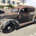 1937 Ford 2 door sedan slant back Barn Find 37 32 1932