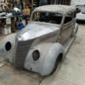 1937 ford 2 door slantback with new tci air ride chassis and numerous new parts