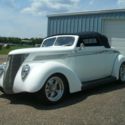 1937 Ford Cabriolet street rod, custom, hot rod, rat rod.