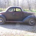 1937 Ford Coupe, 95% Complete Barn Find, Runs, Clear Title, Juice Brakes