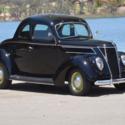1937 Ford Coupe All Steel  Black  302 F.i with AC Mint Condition