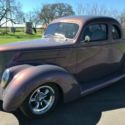 1937 Ford Coupe All Steel Mark 8 Drivetrain and paint AC 9481 Miles Purple Metal