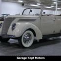 1937 Ford Deluxe Model 78 Cream Convertible 221 Flathead V8 16637 Miles