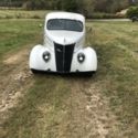 1937 Ford Model 78 Sedan White RWD Automatic Leather
