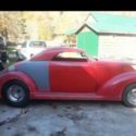 1937 Ford Oze convertible roadster cabriolet hard top pro tour