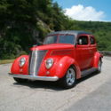 1937 Ford slantback sedan