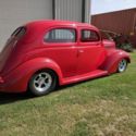 1937 ford street rod slantback sedan