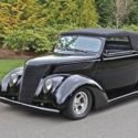1937 Ford Street Rod with Removable Top.  350 V-8. AT. PS. V Air. Jag Rear end.