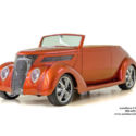 1937 Ford Streetrod  676 Miles Copper Convertible 350 ci 700 R-4 Auto
