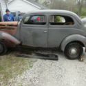 1937 Ford Tudor Humpback --all steel body with clear title,  flathead v8
