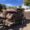 1937 Ford Tudor Slantback sedan hot rod, rat rod project, parts or restore!