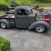 1937 International Harvester D-15 Pickup Truck on Modern Frame and Drive-train