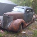 1937 nash laffayette 400 4dr SUPER RARE flat head 6 with 3 speed on floor