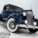 1937 Packard 115C  16501 Miles Centennial Blue Business Coupe 237 cubic inch inl