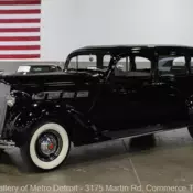 1937 Packard 138CD  40159 Miles Black  282 ci I8 3-Speed