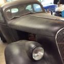1937 Plymouth 2-dr Sedan 2 door Hot Rat Rod SBC SCTA