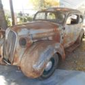 1937 plymouth CAR TWO DOOR SEDAN  PROJECT