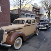 1937 Plymouth DeLuxe Sedan Brown deluxe