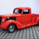 1937 Red ULTRA RARE RESTORED V8 HOT ROD!