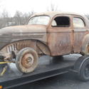 1937 Willys Model 37 sedan Rat Rod Gasser Good Frame and Title