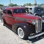 1938 Buick Special Sedan Red
