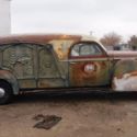 1938 CADILLAC LASALLE SAYER & SCOVILL CARVED SIDED HEARSE SOLID BARN FIND