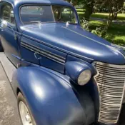 1938 Chevrolet Master Deluxe Coupe Blue