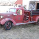 1938 Chevy Fire Truck, Pumper Truck, Collector Truck