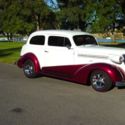 1938 Chevy Master Sedan, Custom Leather Interior including Trunk, AC, Heat