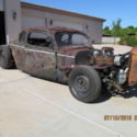 1938 Dodge Car Rat Rod w/100&#039;s of Bullet Holes Eye Catcher Attention Grabber