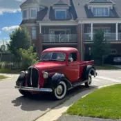 1938 ford 1/2 ton barell nose pickup truck