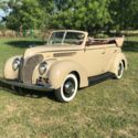 1938 Ford 81A Deluxe Convertible Sedan 64842 Miles Zephyr Beige Convertible  3 S