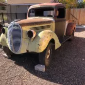 1938 Ford V8 Pickup Red