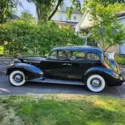 1938 Packard Eight Sedan Black RWD Manual