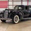 1938 Packard Super 8 Formal Sedan 48232 Miles Black Coupe Straight 8 3-Speed Man