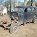 1938 Plymouth P6 Touring Two Door Sedan Project Potential Stock or Rat Rod