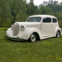 1938 Plymouth sedan Tudor streetrod hot rod lowered 350 Chevrolet Pearl paint