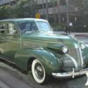 1939 Cadillac series 61 74K Actual Miles 74530 Miles Green Sedan V8 Manual