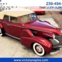 1939 Cadillac Series 61 Convertible Sedan 40883 Miles Burgundy  V-8 3-Speed