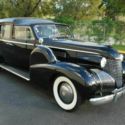 1939 Cadillac Series 75 Town Car Open Top Limo 427 Miles Black Limousine  3 Spee