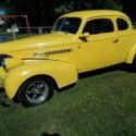 1939 Chevrolet Master Deluxe Coupe Yellow RWD Manual