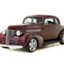 1939 Chevrolet Master Deluxe Street Rod 27397 Miles Burgundy Coupe 327 ci 4 spd